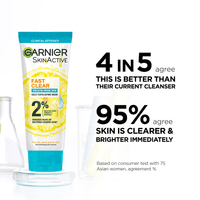 Garnier Fast Clear Acne Prone Face Wash 100ml - image 4