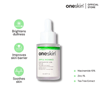 OneSkin Joyful Radiance Niacinamide 10% Zinc 1% Tea Tree Extract Serum 30ml - image 2