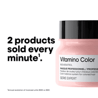 L'Oreal Professionnel Serie Expert Vitamino Color Mask 250ml- For Color Treated Hair - image 5