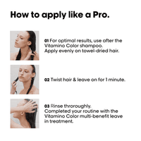 L'Oreal Professionnel Serie Expert Vitamino Color Mask 250ml- For Color Treated Hair - image 6