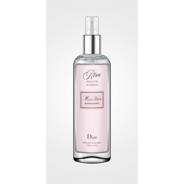 Dior Miss Dior Blooming Bouquet By Reve Fragrances Body Mist 125ml