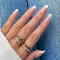 Nail Queen Glazed Sugar Chrome French Tips - image 2