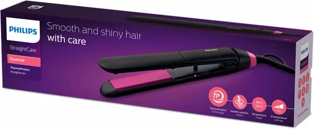 Philips BHS375/03 StraightCare Essential ThermoProtect straightener
