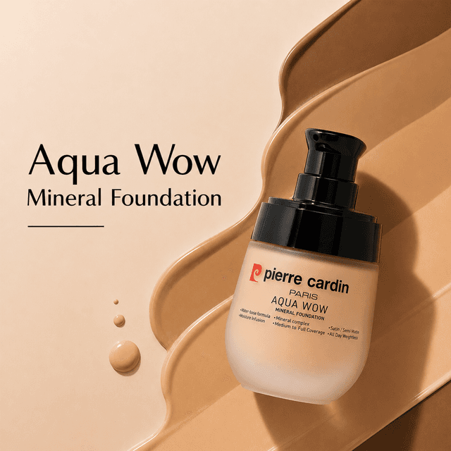 Pierre Cardin Paris Aqua Wow Mineral Foundation 32ml