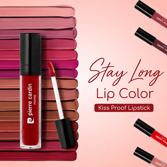 Pierre Cardin Paris Stay Long Lip Color Kiss Proof