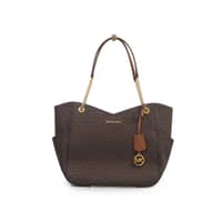 Michael Kors Ladies Signature Jet Set Bag 35F1GTVT3B Brown