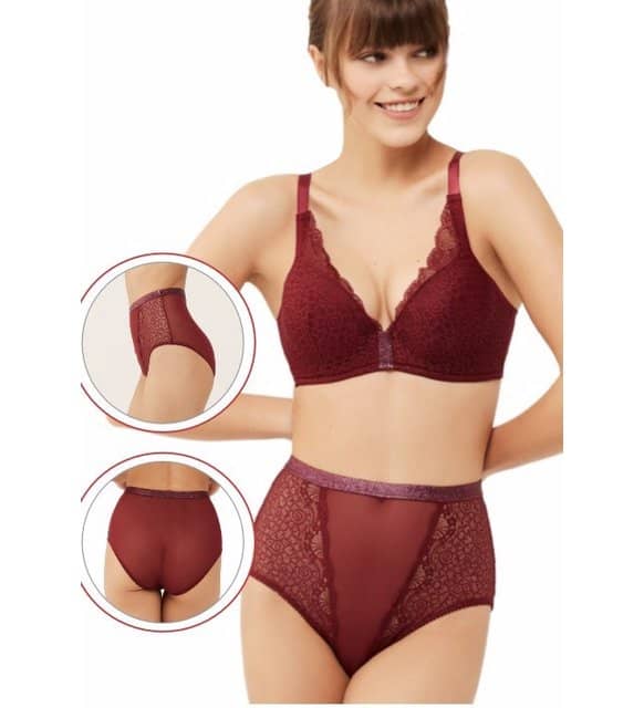 US Polo Assn Soft Covered Bra Slip Set 66295
