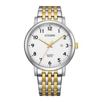 Citizen Stainless Steel with Gold Plating Gents Watch BI5076-51A White