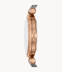 Fossil Tillie Three Hand Two Tone Stainless Steel Watch BQ3522 - image 3