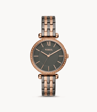 Fossil Tillie Three Hand Two Tone Stainless Steel Watch BQ3522