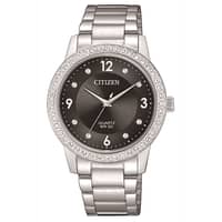 Citizen Stainless Steel Ladies Watch EL3090-81H Black
