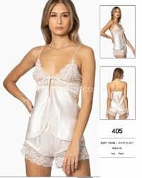 Pierre Cardin Satin Night Short Set 405