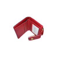 Ladies Leather Small Wallet- Red - image 2