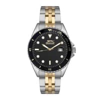 Slazenger Gents Stainless Steel Watch SL.9.6502.1.01 Black