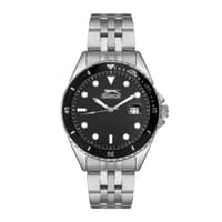 Slazenger Gents Stainless Steel Watch SL.9.6502.1.02 Black