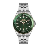 Slazenger Gents Stainless Steel Watch SL.9.6502.1.03 Green