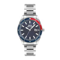 Slazenger Gents Stainless Steel Watch SL.9.6515.1.01 Blue