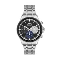 Slazenger Gents Stainless Steel Watch SL.9.6518.2.04 Black