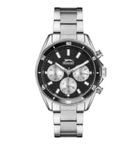 Slazenger Gents Stainless Steel Watch SL.9.6522.2.03 Black