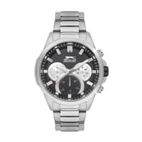 Slazenger Gents Stainless Steel Watch SL.9.6526.2.02 Black