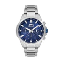 Slazenger Gents Stainless Steel Watch SL.9.6526.2.04 Blue