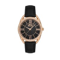 Slazenger Ladies Stainless Steel Watch SL.9.6538.3.02 Black