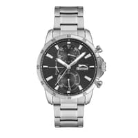 Slazenger Gents Stainless Steel Watch SL.9.6547.2.01 Black