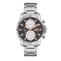Slazenger Gents Stainless Steel Watch SL.9.6547.2.04 Black