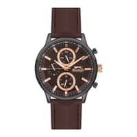 Slazenger Gents Stainless Steel Watch SL.9.6564.2.02 Brown
