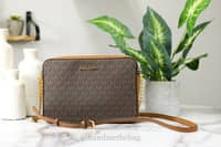 Michael Kors Ladies Signature Cross Body Bag 35F8GTTC3B Brown - image 3