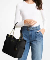 Michael Kors Ladies Jet Set Travel Tote Bag 35F1GTVT3L Black - image 3