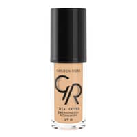 Golden Rose Total Cover 2 in 1 Foundation & Concealer with SPF 15 30ml - 03 Almond