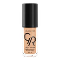 Golden Rose Total Cover 2 in 1 Foundation & Concealer with SPF 15 30ml - 12 Light Beige