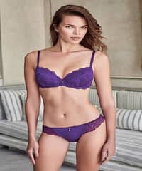 Dagi Lingerie Half Padded Bra Set 2006kc - Purple · 38B