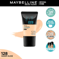 Maybelline New York Fit Me Matte & Poreless Liquid Foundation 18ml - 128 Warm Nude