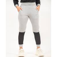 Zettrobe Mesh Insert Leg Pants - Hazy Grey · S