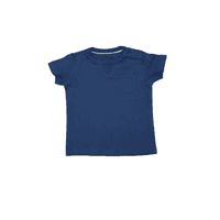 Kids Creation Plain T-Shirt For Kids - Aqua Blue · 12-18 Months