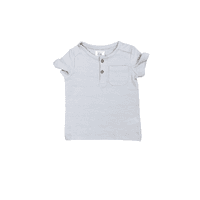 Kids Creations Lining Style T-Shirt - Beige · 3-6 Months