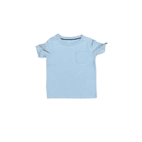 Kids Creations Baby Club Plain T-Shirt - Sky Blue · 9-12 Months