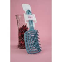 Penguins Detangling Hair Brush - Green