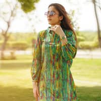 STM Studio Women Suit 2PC Snake Print - Small