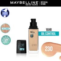 Maybelline New York Fit Me Matte & Poreless Liquid Foundation ( Glass ) - 230 Natural Buff