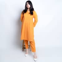 STM Studio Women Suit 2PC Kesari - Large