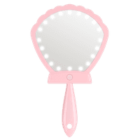 Lurella LED Shell Shock Mirror - Pink