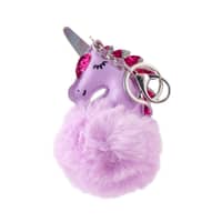 Martinelia Keychain Unicorn Puff - Purple