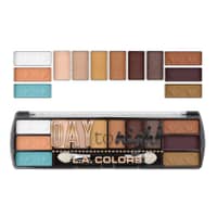 L.A Colors Day To Night 12 Color Eyeshadow - Sunset