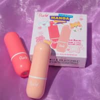 Rude Manga Collection Lip Balm Duo - Peach/Watermelon