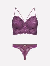 Nurteks Lingerie Bra Set 4330 - Purple · 40B