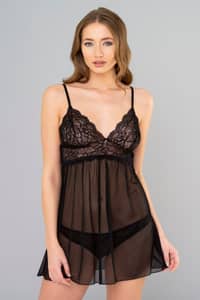 GECE GOLGE Elisa Lace Bikini 4740 - Black · 34 Medium