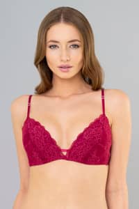 GECE GOLGE Lace Bracket Bra 9300 - Cherry · 34B